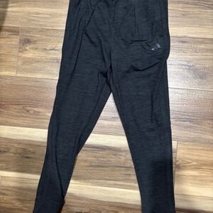 Adidas Girls’ 3-Stripe Cuffed Mélange Jogger